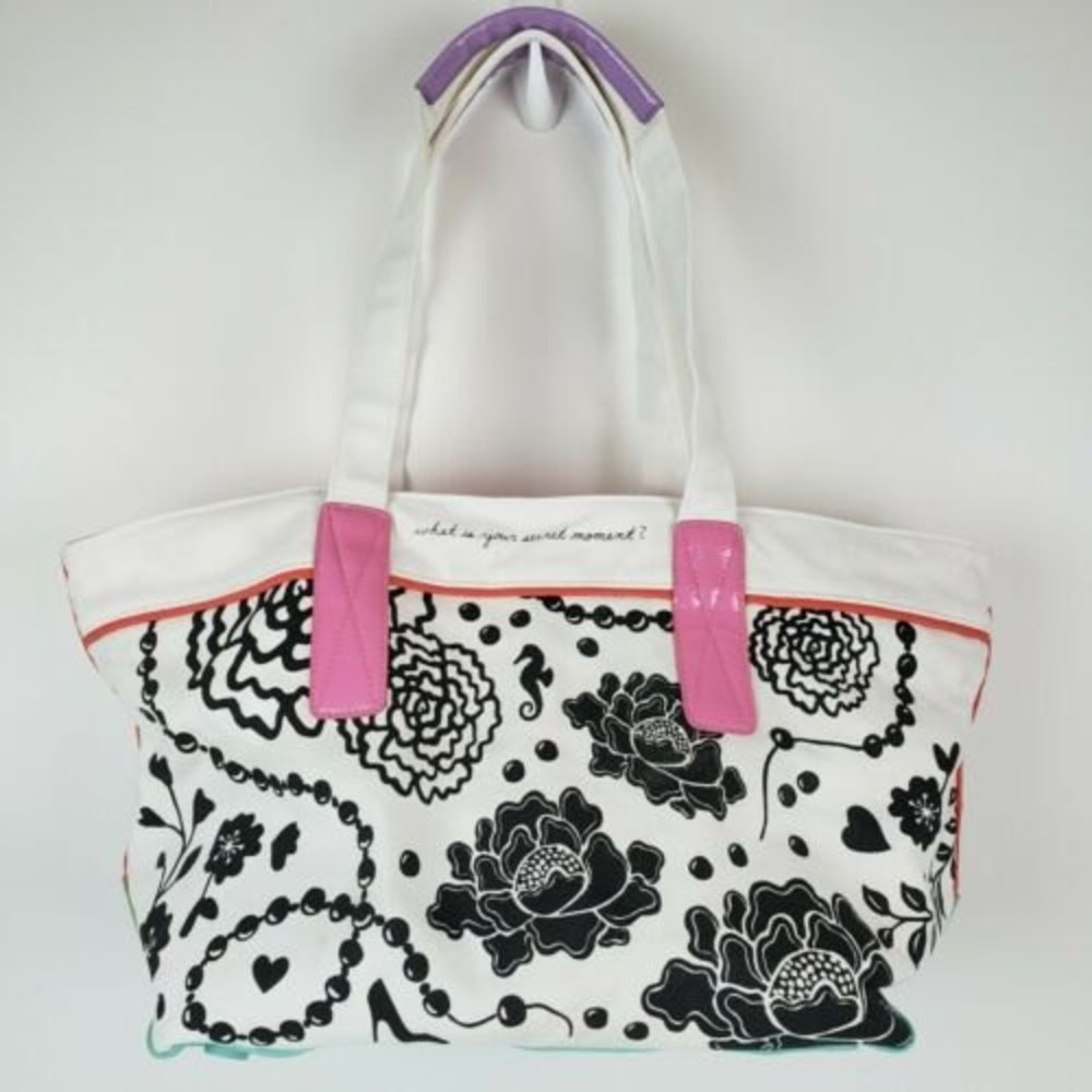 Victoria's Secret Canvas Tote Bag Secret Moments